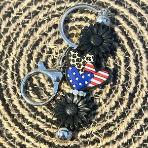 Patriotic Keychain